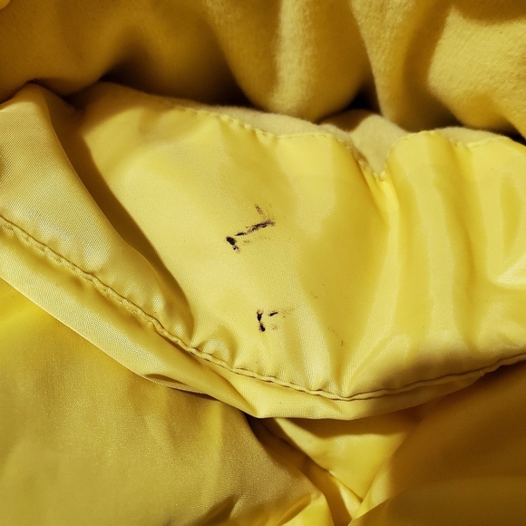 Panhandle Slim Goose Down Puffy Vest Yellow XL Winter Outdoor - Picture 14 of 14